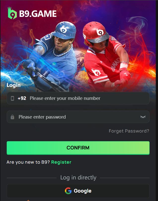 B9 Game Login